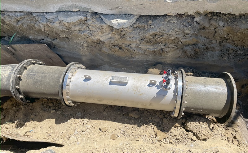 管狀混合器500mm-自來水公司五區加壓站